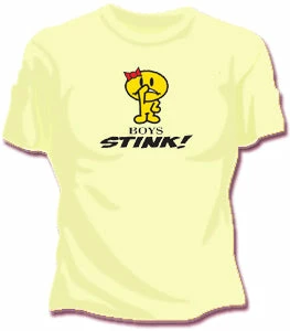 Bewild Boys Stink Girls T-Shirt 3 Bewild Boys Stink Girls T-Shirt