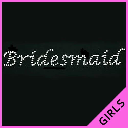 Bewild Bridesmaid Rhinestone Girl's T-Shirt Cool Funny & Offensive 9 Bewild Bridesmaid Rhinestone Girl's T-Shirt Cool Funny & Offensive