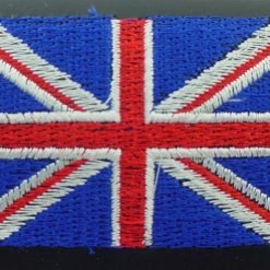 Bewild British Flag Genuine Leather Chain Wallet