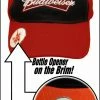 Bewild Budweiser Bowtie Logo Bottle Opener Hat