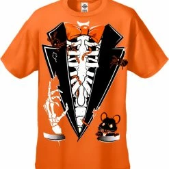 Bewild Buried Alive Halloween Tuxedo Men's T-Shirt Halloween Prints