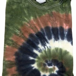 Bewild Camo Swirl Tie Dye Mens T-shirt