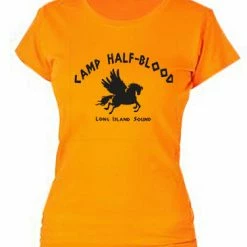 Bewild Camp Half Blood Long Island Sound Girl's T-Shirt Cool Funny & Offensive