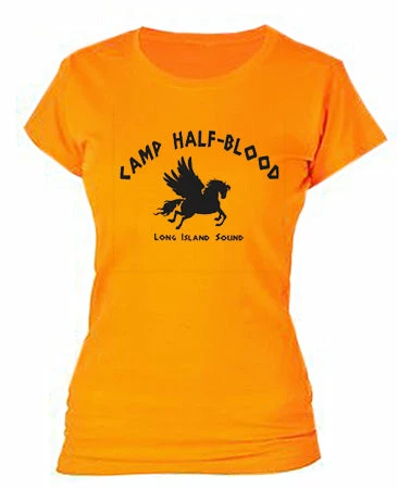 Bewild Camp Half Blood Long Island Sound Girl's T-Shirt Cool Funny & Offensive 4 Bewild Camp Half Blood Long Island Sound Girl's T-Shirt Cool Funny & Offensive