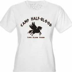 Bewild Camp Half Blood Long Island Sound Girl's T-Shirt Cool Funny & Offensive 14 Bewild Camp Half Blood Long Island Sound Girl's T-Shirt Cool Funny & Offensive