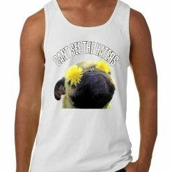 Bewild Can't See The Haters Funny Pug Tank Top Cool Funny & Offensive 16 Bewild Can't See The Haters Funny Pug Tank Top Cool Funny & Offensive