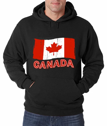 Bewild Canada Vintage Flag Adult Hoodie 5 Bewild Canada Vintage Flag Adult Hoodie