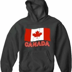 Bewild Canada Vintage Flag Adult Hoodie 15 Bewild Canada Vintage Flag Adult Hoodie