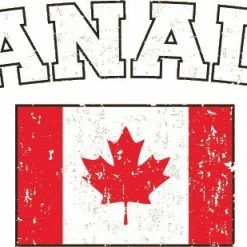 Bewild Nationality & Ethnic Canada Vintage Flag International Mens T-Shirt