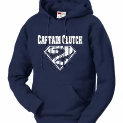 Bewild Captain Clutch #2 Pinstripe Baseball Adult Hoodie