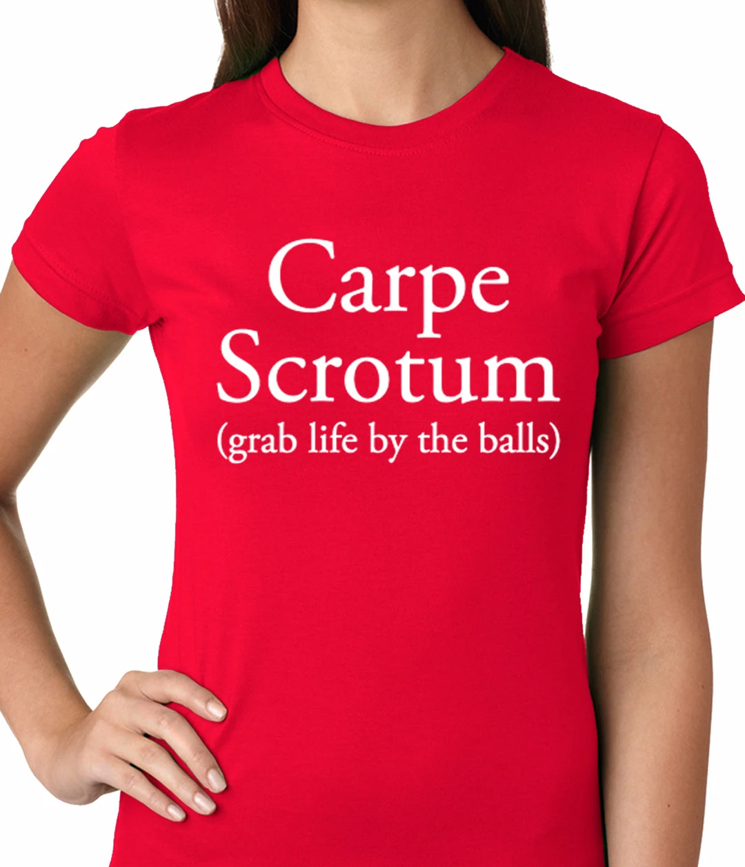 Bewild Carpe Scrotum - Grab Life By The Balls Ladies T-shirt Cool Funny & Offensive 9 Bewild Carpe Scrotum - Grab Life By The Balls Ladies T-shirt Cool Funny & Offensive