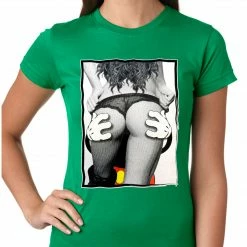 Bewild Cartoon Hands Getting A Feel Butt Girls T-shirt Cool Funny & Offensive