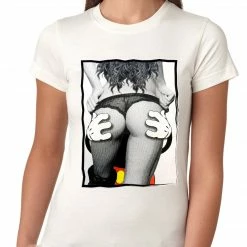 Bewild Cartoon Hands Getting A Feel Butt Girls T-shirt Cool Funny & Offensive