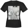 Bewild Cartoon Hands Getting A Feel Girl's T-Shirt