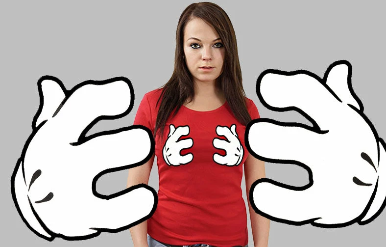 Bewild Cartoon Hands Grabbing Girls T-Shirt Cool Funny & Offensive 13 Bewild Cartoon Hands Grabbing Girls T-Shirt Cool Funny & Offensive