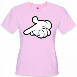 Bewild Cartoon Hands Gun Girl's T-Shirt 18 Bewild Cartoon Hands Gun Girl's T-Shirt