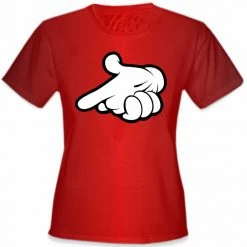 Bewild Cartoon Hands Gun Girl's T-Shirt 19 Bewild Cartoon Hands Gun Girl's T-Shirt