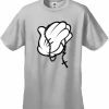 Bewild Cartoon Hands Praying Men's T-Shirt 1 Bewild Cartoon Hands Praying Men's T-Shirt
