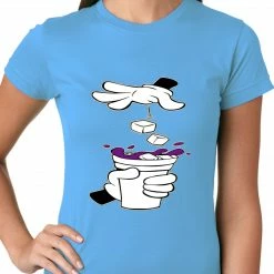 Bewild Cartoon Hands - Purple Drink Ladies T-shirt Cool Funny & Offensive 16 Bewild Cartoon Hands - Purple Drink Ladies T-shirt Cool Funny & Offensive