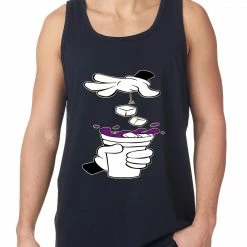 Bewild Cartoon Hands - Purple Drink Tank Top