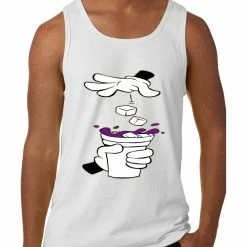Bewild Cartoon Hands - Purple Drink Tank Top