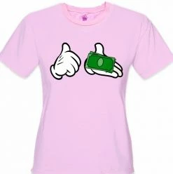 Bewild Cartoon Money Hands Girls T-Shirt Cool Funny & Offensive 14 Bewild Cartoon Money Hands Girls T-Shirt Cool Funny & Offensive