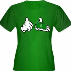 Bewild Cartoon Money Hands Girls T-Shirt Cool Funny & Offensive 17 Bewild Cartoon Money Hands Girls T-Shirt Cool Funny & Offensive
