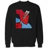 Bewild Cartoon Spider Hands Rolling Up Adult Crewneck Cool Funny & Offensive