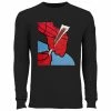 Bewild Cool Funny & Offensive Cartoon Spider Hands Rolling Up Thermal Shirt