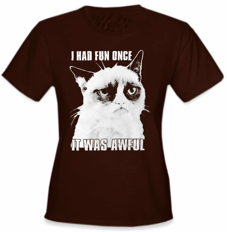 Bewild Cat Girl's T-Shirt Cool Funny & Offensive 5 Bewild Cat Girl's T-Shirt Cool Funny & Offensive