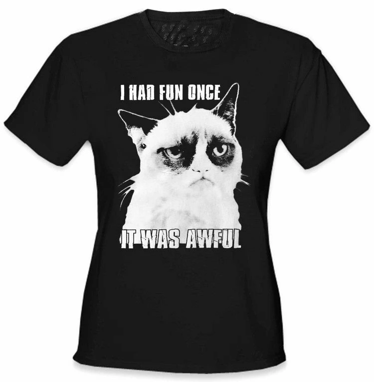 Bewild Cat Girl's T-Shirt Cool Funny & Offensive 3 Bewild Cat Girl's T-Shirt Cool Funny & Offensive