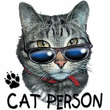 Bewild Cat Person Girls T-Shirt Cool Funny & Offensive