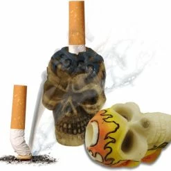 Bewild Ashtrays & Snuffers Catacomb Skulls Cigarette Snuffers 12 Bewild Ashtrays & Snuffers Catacomb Skulls Cigarette Snuffers