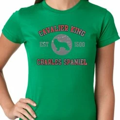 Bewild Cavalier King Charles Spaniel EST. 1500 Girls T-shirt Cool Funny & Offensive 13 Bewild Cavalier King Charles Spaniel EST. 1500 Girls T-shirt Cool Funny & Offensive