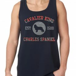 Bewild Cavalier King Charles Spaniel EST. 1500 Tank Top Cool Funny & Offensive