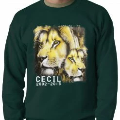Bewild Say It Loud Cecil The Lion Tribute Shirt Adult Crewneck