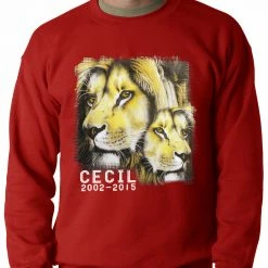 Bewild Say It Loud Cecil The Lion Tribute Shirt Adult Crewneck
