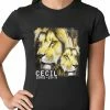 Bewild Cecil The Lion Tribute Shirt Ladies T-shirt Cool Funny & Offensive 2 Bewild Cecil The Lion Tribute Shirt Ladies T-shirt Cool Funny & Offensive
