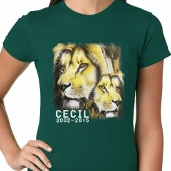 Bewild Cecil The Lion Tribute Shirt Ladies T-shirt Cool Funny & Offensive 13 Bewild Cecil The Lion Tribute Shirt Ladies T-shirt Cool Funny & Offensive