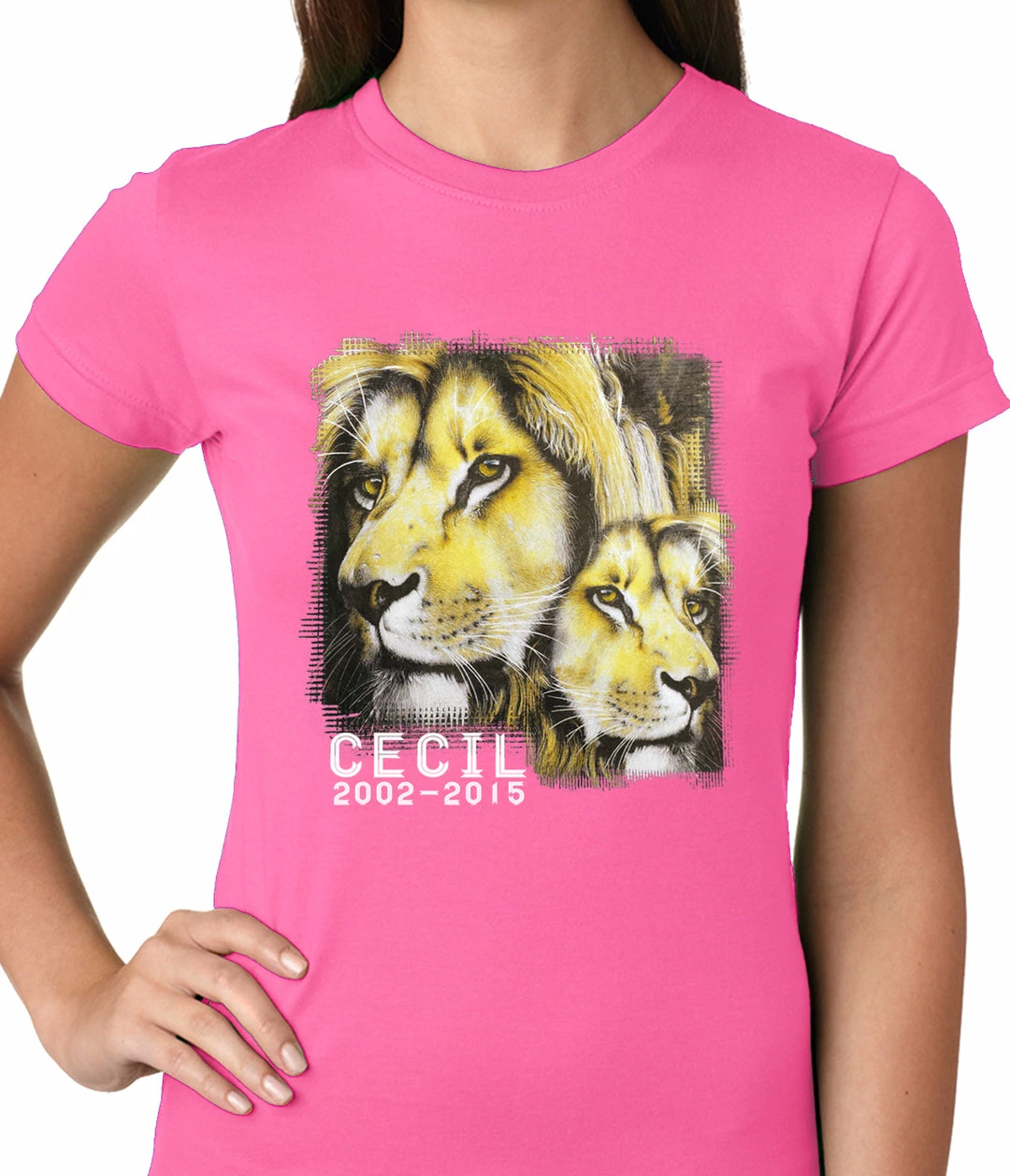 Bewild Cecil The Lion Tribute Shirt Ladies T-shirt Cool Funny & Offensive 6 Bewild Cecil The Lion Tribute Shirt Ladies T-shirt Cool Funny & Offensive