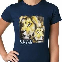 Bewild Cecil The Lion Tribute Shirt Ladies T-shirt Cool Funny & Offensive 17 Bewild Cecil The Lion Tribute Shirt Ladies T-shirt Cool Funny & Offensive