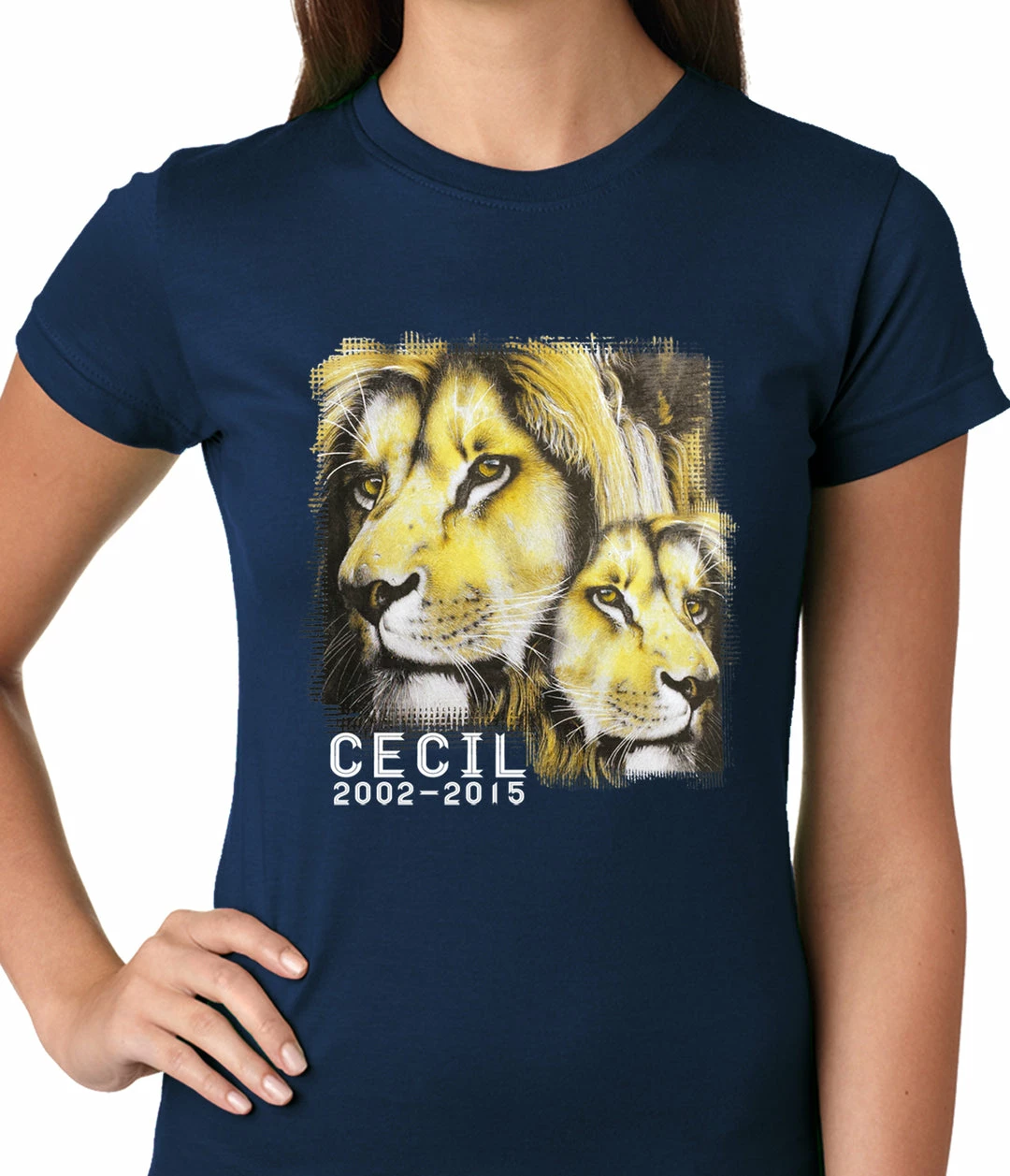 Bewild Cecil The Lion Tribute Shirt Ladies T-shirt Cool Funny & Offensive 9 Bewild Cecil The Lion Tribute Shirt Ladies T-shirt Cool Funny & Offensive