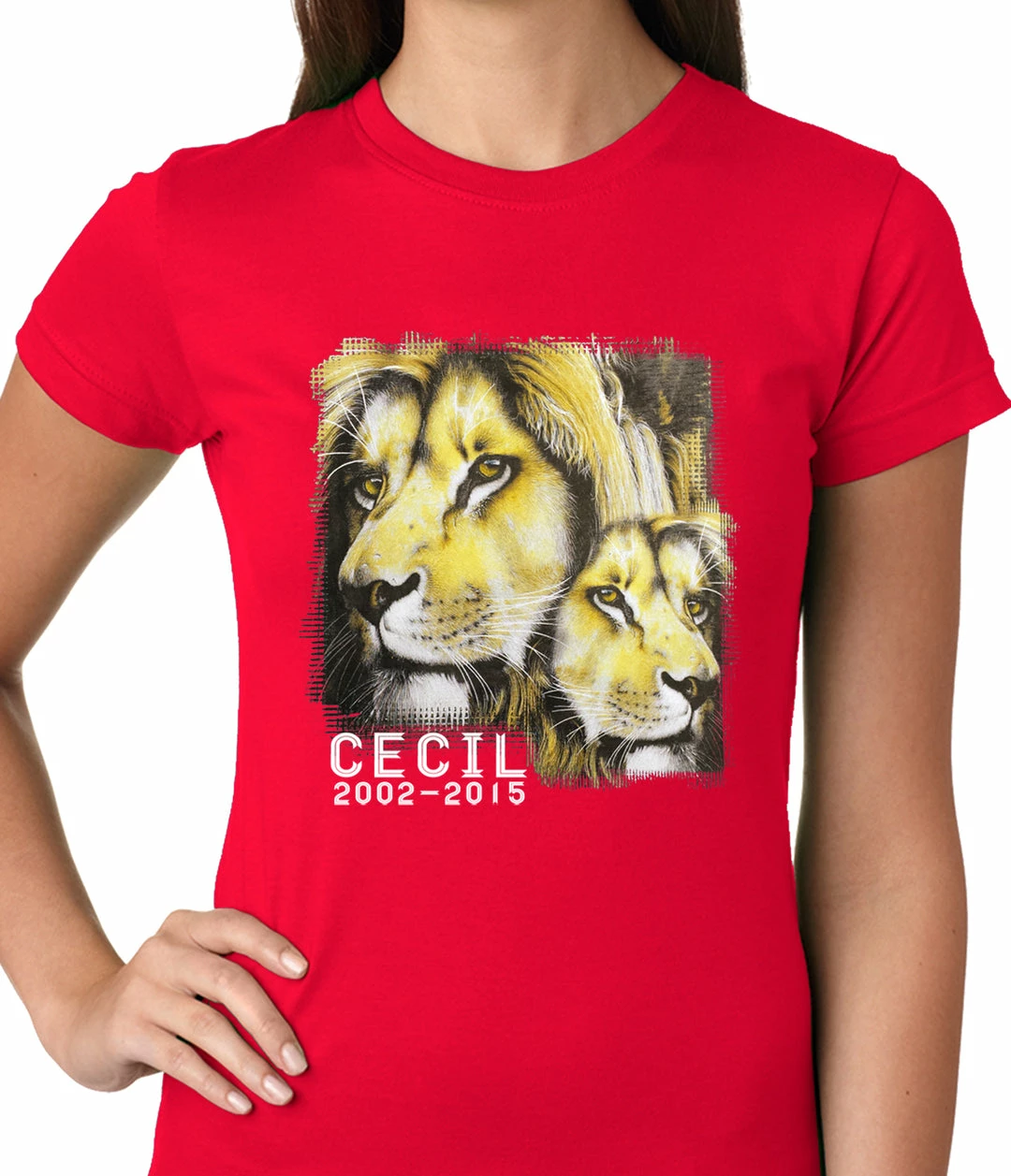 Bewild Cecil The Lion Tribute Shirt Ladies T-shirt Cool Funny & Offensive 10 Bewild Cecil The Lion Tribute Shirt Ladies T-shirt Cool Funny & Offensive