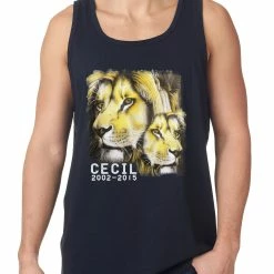 Bewild Cecil The Lion Tribute Shirt Tank Top
