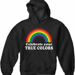 Bewild Celebrate Your True Colors Adult Hoodie