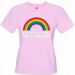 Bewild Celebrate Your True Colors Girl's T-Shirt Cool Funny & Offensive 16 Bewild Celebrate Your True Colors Girl's T-Shirt Cool Funny & Offensive