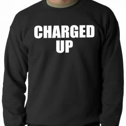 Bewild Hip-Hop Inspired Clothing Charged Up Hip Hop Meek Diss Adult Crewneck