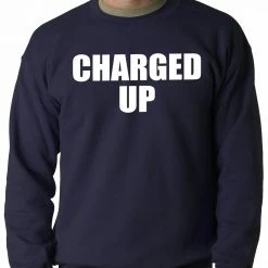 Bewild Hip-Hop Inspired Clothing Charged Up Hip Hop Meek Diss Adult Crewneck