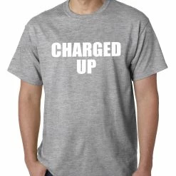 Bewild Charged Up Hip Hop Meek Diss Mens T-shirt