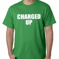 Bewild Charged Up Hip Hop Meek Diss Mens T-shirt
